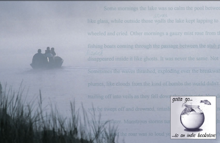 Fishing boat in fog